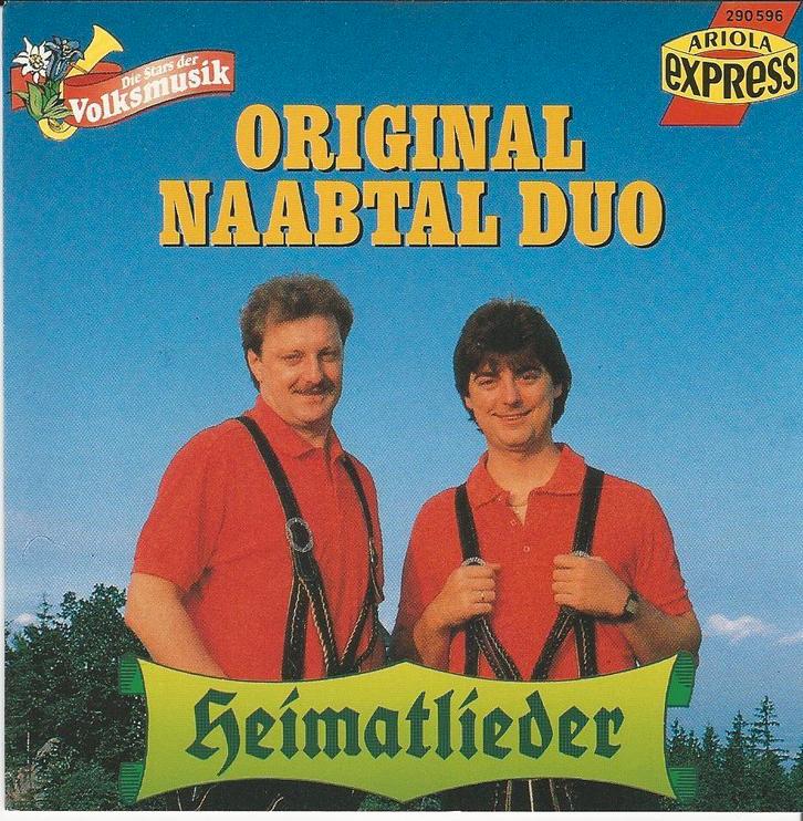 Original Naabtal Duo - Heimatlieder = 2,99, Cd's en Dvd's, Cd's | Schlagers, Zo goed als nieuw, Ophalen of Verzenden