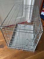 RVS Metalen  (opvouwbare) bench / hondenbench, Ophalen of Verzenden, Zo goed als nieuw, 75 tot 110 cm, Minder dan 65 cm