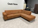 GRATIS LEVERING Z.G.A.N microleer hoekbank 270x220 Gereinigd, Ophalen of Verzenden, Zo goed als nieuw, 150 cm of meer, Vierpersoons of meer