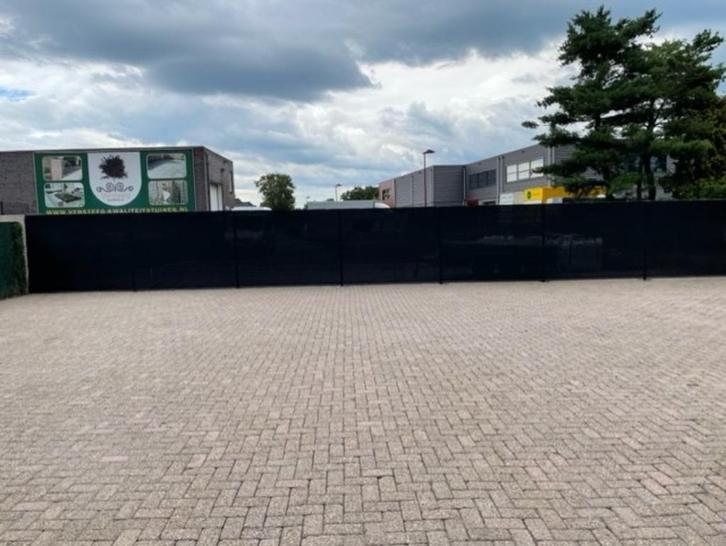 Schaduwdoek Windbreekgaas Zwart professionele kwaliteit 6m, Tuin en Terras, Schaduwdoeken, Nieuw, Ophalen