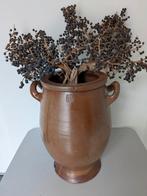Antieke bruine grespot Keulse pot., Huis en Inrichting, Ophalen, Gebruikt, Overige kleuren, Minder dan 50 cm