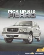 Brochure Chevrolet S-10 Fierro Pickup 2003 ARGENTINIË, Boeken, Auto's | Folders en Tijdschriften, Gelezen, Chevrolet, Ophalen of Verzenden