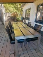 Bert Plantagie eetkamerstoelen, Huis en Inrichting, Stoelen, Ophalen, Gebruikt, Leer, Vier