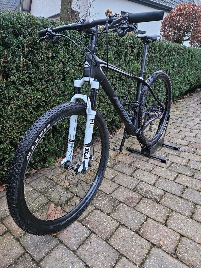 Merida Carbon MTB – Shimano Deore XT – Fox 32 SC, Fietsen en Brommers, Fietsen | Mountainbikes en ATB, Zo goed als nieuw, Heren
