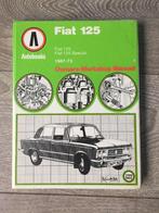 Autobooks	Fiat	125		1967-1973	Kenneth Ball, Auto diversen, Handleidingen en Instructieboekjes, Ophalen of Verzenden