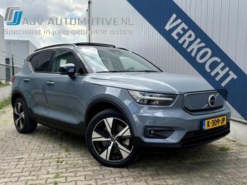 Volvo XC40 RECHARGE P8 AWD R-DESIGN PANO SOH91% beschikbaar voor biedingen