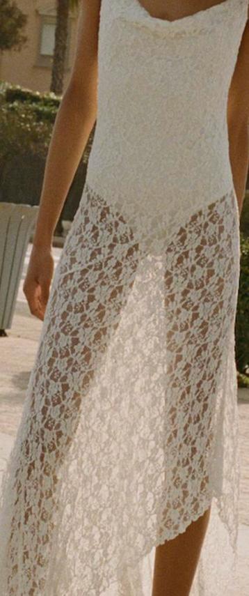 Mango kanten midi slipdress met body nieuw beschikbaar voor biedingen