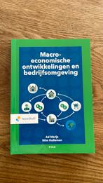 Macro economische ontwikkelingen en bedrijfsomgeving, Ophalen, Economie, Zo goed als nieuw, Ad Marijs; Wim Hulleman