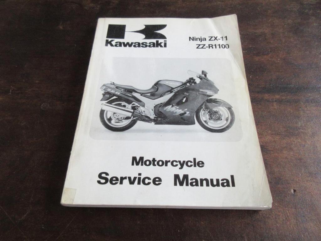 ≥ Kawasaki ZX-11 ZZ-R1100 ZX1100 1993 werkplaatsboek manual