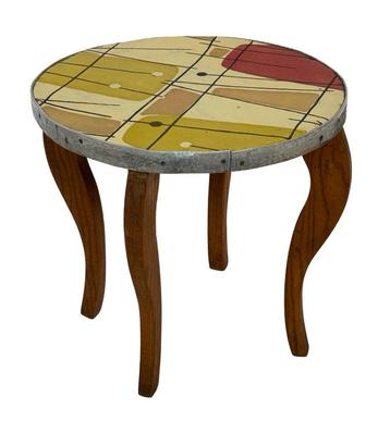 Vintage Plantentafeltje Bijzettafel Vierpoot Jaren 60 Design beschikbaar voor biedingen