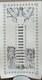 Maak je wapen en vul je voorouders in, Rechthoekig Staand, Verzenden, Zo goed als nieuw, A1 t/m A3