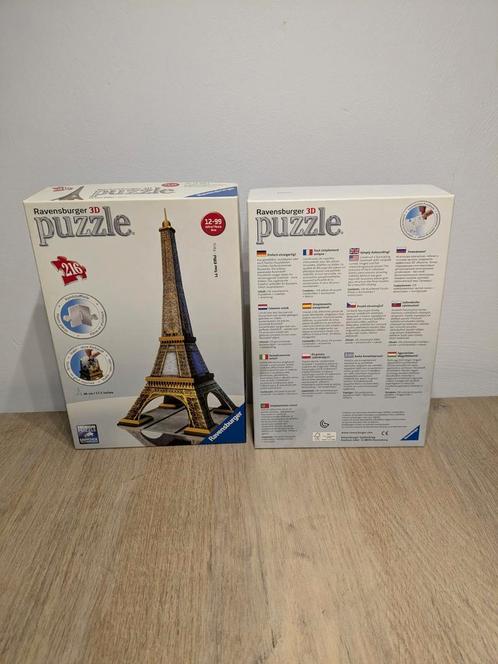 Ravensburger 3D Puzzel Eiffeltoren 216 stukjes, Hobby en Vrije tijd, Denksport en Puzzels, Zo goed als nieuw, Rubik's of 3D-puzzel