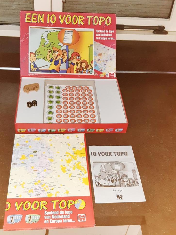 Een 10 voor topo splinternieuw 2001 Jumbo, Hobby en Vrije tijd, Gezelschapsspellen | Bordspellen, Nieuw, Ophalen of Verzenden