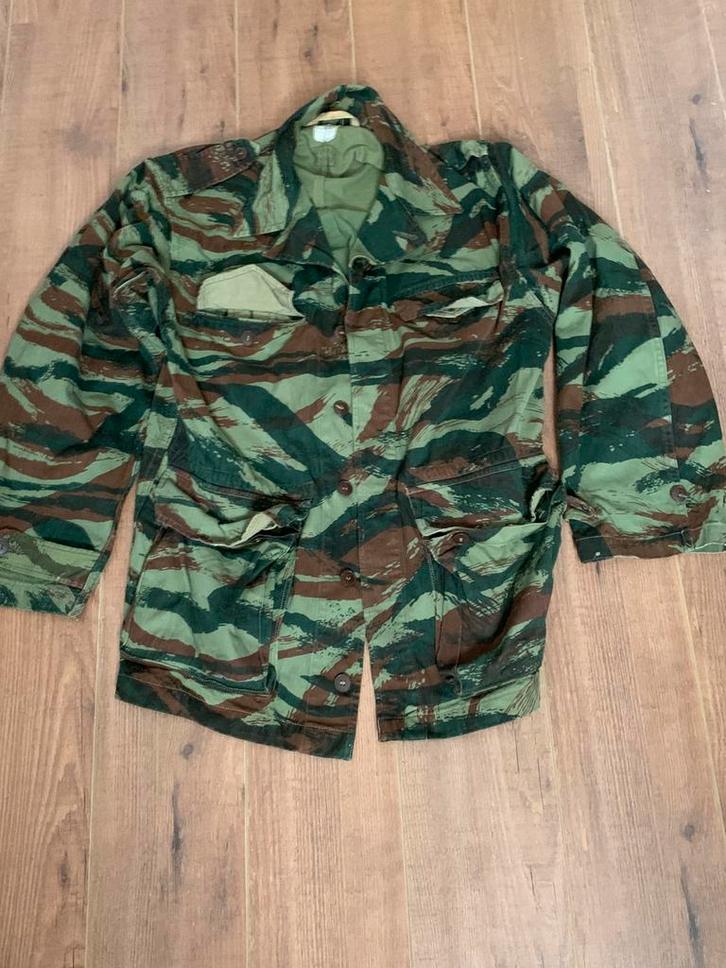 Franse “F2 Lizard” camouflage jas, Verzamelen, Militaria | Algemeen, Landmacht, Kleding of Schoenen, Overige gebieden, Ophalen of Verzenden
