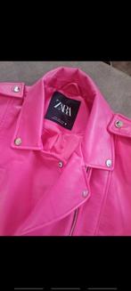 Zara roze leren jacket NIEUW maat M, Kleding | Dames, Nieuw, Ophalen of Verzenden, Roze