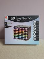 NIEUW: Twin Markers DécoTime, 80 stuks, Ophalen of Verzenden, Nieuw, Potlood of Stift