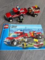 Lego city Brandweer pick-up truck 7942, Ophalen of Verzenden, Zo goed als nieuw, Complete set, Lego
