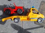 Bruder Bergingswagen met Auto, Ophalen of Verzenden, Gebruikt