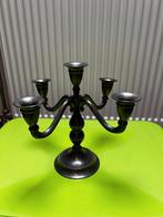 Vijfarmige Tinnen Kandelaar Daalderop, Antiek en Kunst, Ophalen, Overige materialen