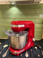 Rode Keukenmixer - SilverCrest, 4 liter of meer, Gebruikt, 3 snelheden of meer, Ophalen of Verzenden