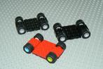 L1269 Auto onderstellen met wielen 3 st., Ophalen of Verzenden, Gebruikt, Losse stenen, Lego