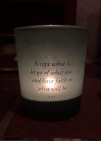 Rituals Jing 290 gram kaars groen, leeg, Overige materialen, Gebruikt, Ophalen of Verzenden, Minder dan 25 cm