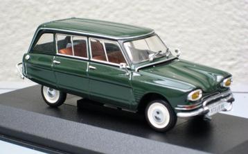 Citroen Ami 6 break 1967 groen Minichamps 1:43 beschikbaar voor biedingen