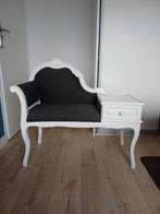 Telefoonbankje van Queen Anne 83hx93bx44d, Ophalen, Gebruikt, 100 tot 150 cm, Vintage