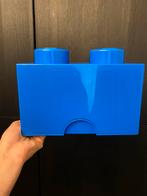 Lego opberg doos blauw klein, Ophalen of Verzenden, Zo goed als nieuw