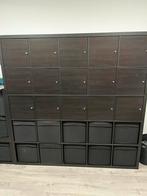 Ikea kallax kast 5x5 vakken, Huis en Inrichting, Kasten | Boekenkasten, Ophalen, Met deur(en), 50 tot 100 cm, Zo goed als nieuw