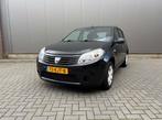 Dacia Sandero 1.2 16V 55KW 2010 Zwart, Auto's, Dacia, Voorwielaandrijving, 74 pk, Zwart, Zwart