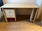 Mooi Buro met verrijdbaar Ladekastje van Vroomshoop Troy, Ophalen, Zo goed als nieuw, Bureau
