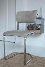 Gispen Originals 1001 Buisframe Stoel,, Huis en Inrichting, Ophalen, Metaal, Mid-Century, Eén