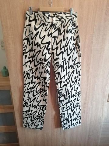 Monki nieuwe gave katoenen dames broek, valt als 36 beschikbaar voor biedingen