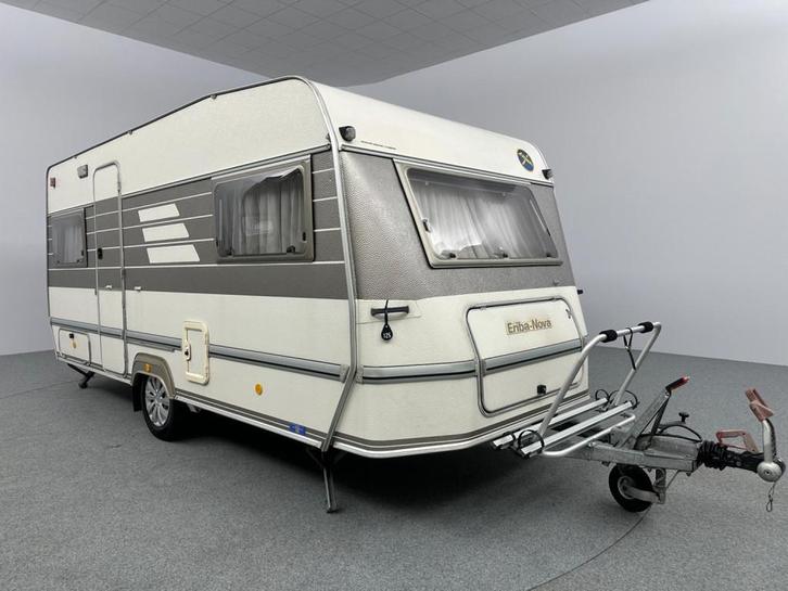 Eriba Nova 491 Voortent Fietsendragers Luifel MET STALLING, Caravans en Kamperen, Caravans, Bedrijf, tot en met 4, 750 - 1000 kg