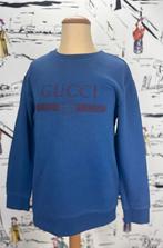 Gucci blauwe logo sweater jongens maat 10, Verzenden, Gucci EU, Customercare@gucci.com, Zo goed als nieuw