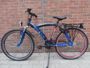 Nette Batavus Snake 26 inch, 48 cm. blauw-rood beschikbaar voor biedingen