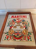 Vintage reclame spiegel van Martini, Ophalen of Verzenden, Gebruikt, Reclamebord