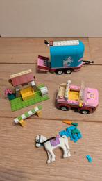 Lego Friends Paardentrailer 3186, Ophalen of Verzenden, Zo goed als nieuw, Complete set, Lego