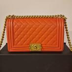 Chanel Pink Medium Caviar Boy Flap 2019, Chanel, Zo goed als nieuw, Support@chanel.com, 31 Rue Cambon, 75001 Paris
France