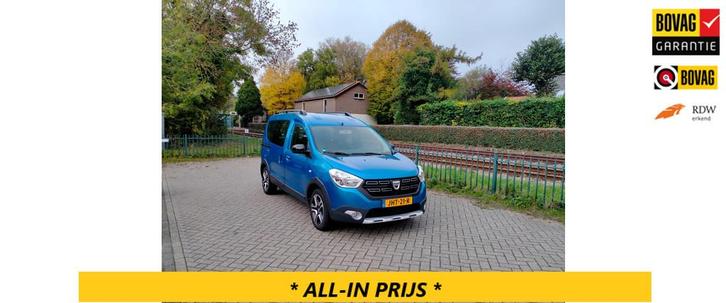 Dacia DOKKER 1.2 TCe S&S 10th Anniversary airco navi trekhaa, Auto's, Dacia, Bedrijf, Te koop, Dokker, ABS, Airbags, Airconditioning