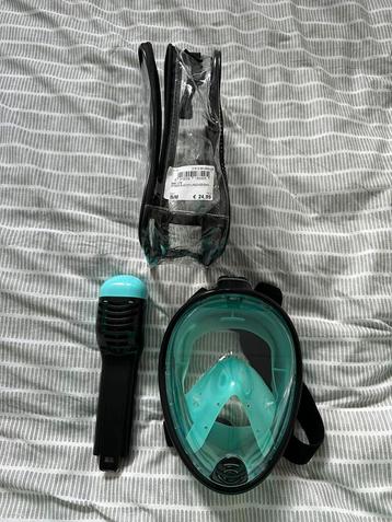 Snorkelbril maat s/m. beschikbaar voor biedingen