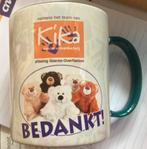 Kika bedankt beker afd. Goeree Overflakkee, Verzamelen, Ophalen of Verzenden, Zo goed als nieuw, Gebruiksvoorwerp