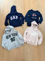 Hoodies + jurkje maat 128/134, Ophalen of Verzenden, Gebruikt, Meisje, Trui of Vest