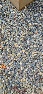 Grijs grind - Tuin & Oprit, Overige materialen, Ophalen of Verzenden, Zo goed als nieuw, Grind