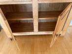 Eikenhouten buffet kast, Huis en Inrichting, Kasten | Buffetkasten, Ophalen, Gebruikt, 100 tot 150 cm, Eikenhout
