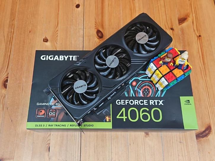 Gigabyte GeForce RTX 4060 Gaming OC 8G Videokaart, Computers en Software, Videokaarten, Zo goed als nieuw, Nvidia, PCI-Express 5.0