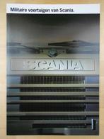 Scania Militaire Voertuigen Brochure 1987 – 142 112 92 SBA11, Ophalen, Zo goed als nieuw, Overige merken, Scania