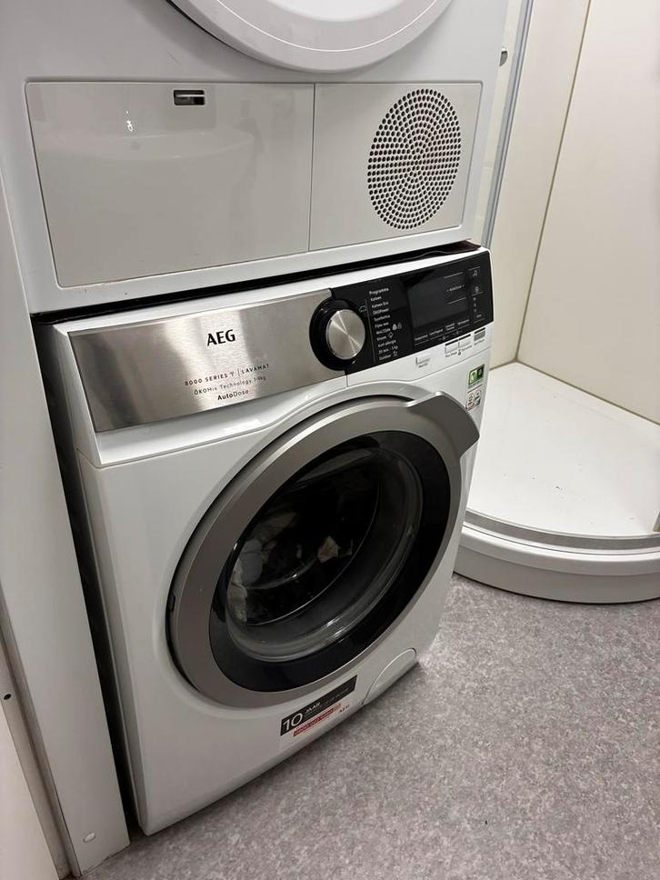 AEG Wasmachine 1600 touren, Witgoed en Apparatuur, Wasmachines, Zo goed als nieuw, Voorlader, 6 tot 8 kg, 85 tot 90 cm, 1200 tot 1600 toeren