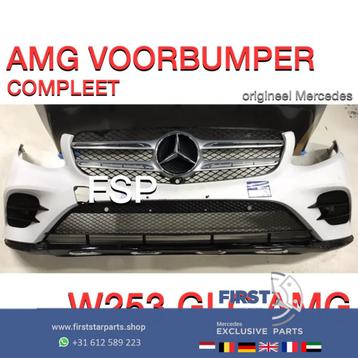 W253 GLC AMG Voorbumper Mercedes origineel wit 2016-2019 bum beschikbaar voor biedingen